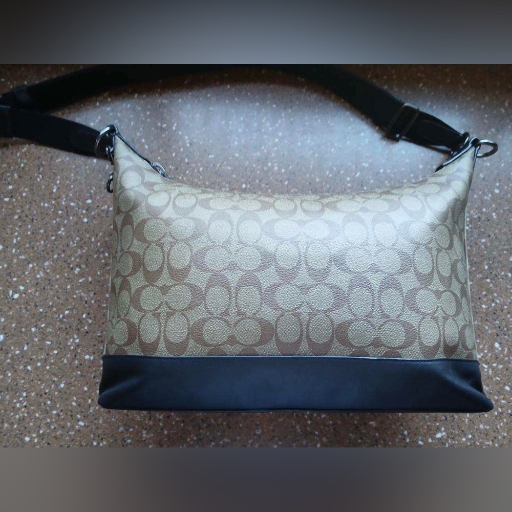 Coach Ranger Pocket Messenger 1951 Signature Canvas Double Pocket Crossbody - Picture 4 of 16